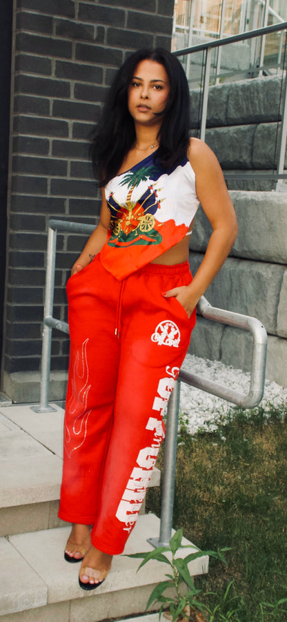 Haitian Flag Top – Limited Edition